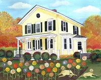 Inn The Village Bed And Breakfast Fine Art Print