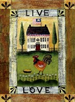 Live & Love Fine Art Print