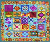Quilt Sampler Fine Art Print