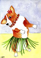 Hola Dog Dance Fine Art Print