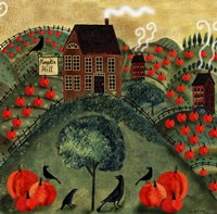 Pumpkin Crow Farm Fine Art Print