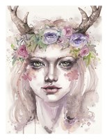 Free & Wild (Wood Nymph) Fine Art Print