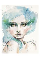 Under the Sea (female portrait) Fine Art Print