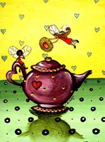 Fairy Teapot Framed Print