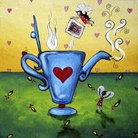 Teatime Fairies Fine Art Print