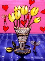 Tulip Fairies Fine Art Print