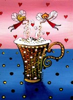 Cappuccino Fairies Fine Art Print