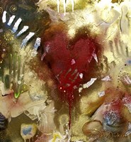 Abstract Heart Fine Art Print