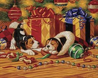Beagle Pups Fine Art Print