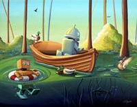 A River Of Curiosity Fine Art Print