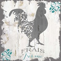 Ferme Teal 1 Fine Art Print