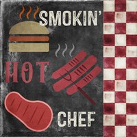 Texas BBQ 3 Fine Art Print