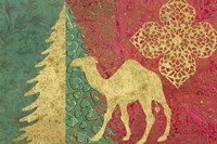 Xmas Tree and Camel Fine Art Print