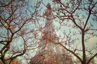 Eiffel Tower Vintage Fine Art Print