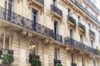 Facade Along The Seine Fine Art Print