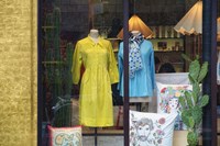 Fashion Shop Paris Fine Art Print