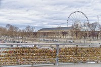 Love Lock Bridge Fine Art Print