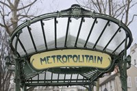 Metropolitain Abbesses Fine Art Print
