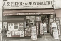 Monmartre Shop 1 Framed Print