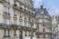 Paris' Apartement Buildings Fine Art Print