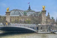 Pont Alexandre III And The Grand Palais Fine Art Print