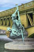 Pont Mirabeau Detail Fine Art Print