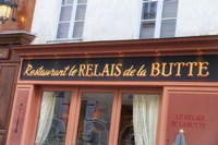 Relais de la Butte Restaurant Fine Art Print