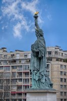 Statue Of Liberty Paris II Fine Art Print