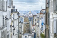 View Over Paris From 'La Butte' Fine Art Print