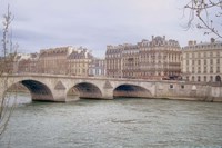 View Over The Seine Fine Art Print