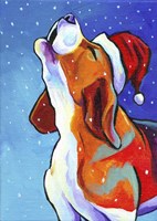 A Howling Good Christmas Fine Art Print