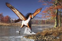 Autumn Pegasus Fine Art Print