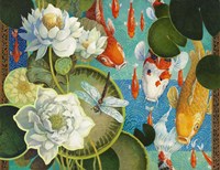 Koi Pond Fine Art Print