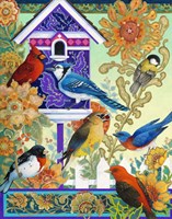 The Backyard Gathering Fine Art Print