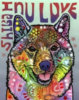 Shiba Inu Love Fine Art Print