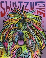 Shih Tzu Love Fine Art Print