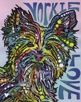 Yorkie Love Fine Art Print