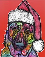 Christmas Dog Fine Art Print