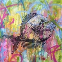 Fishy Spray Fine Art Print
