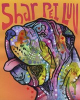 Shar Pei Luv Fine Art Print