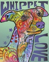 Whippet Love Fine Art Print