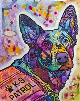 K 9 Patrol 3 Fine Art Print
