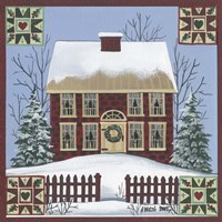 Christmas Home Fine Art Print