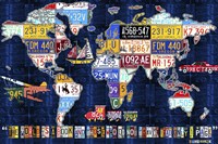 World Map 2016 Augustine Fine Art Print