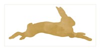 Gold Bunny Fine Art Print