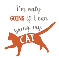 Going Cat Fine Art Print