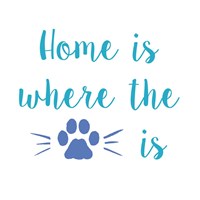 Home Paw Fine Art Print