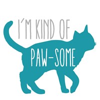 Pawsome Cat Fine Art Print