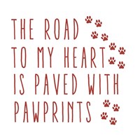 Road Heart Fine Art Print