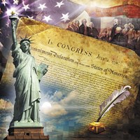 Declaration of Independence Fine Art Print